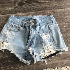 Jean shorts